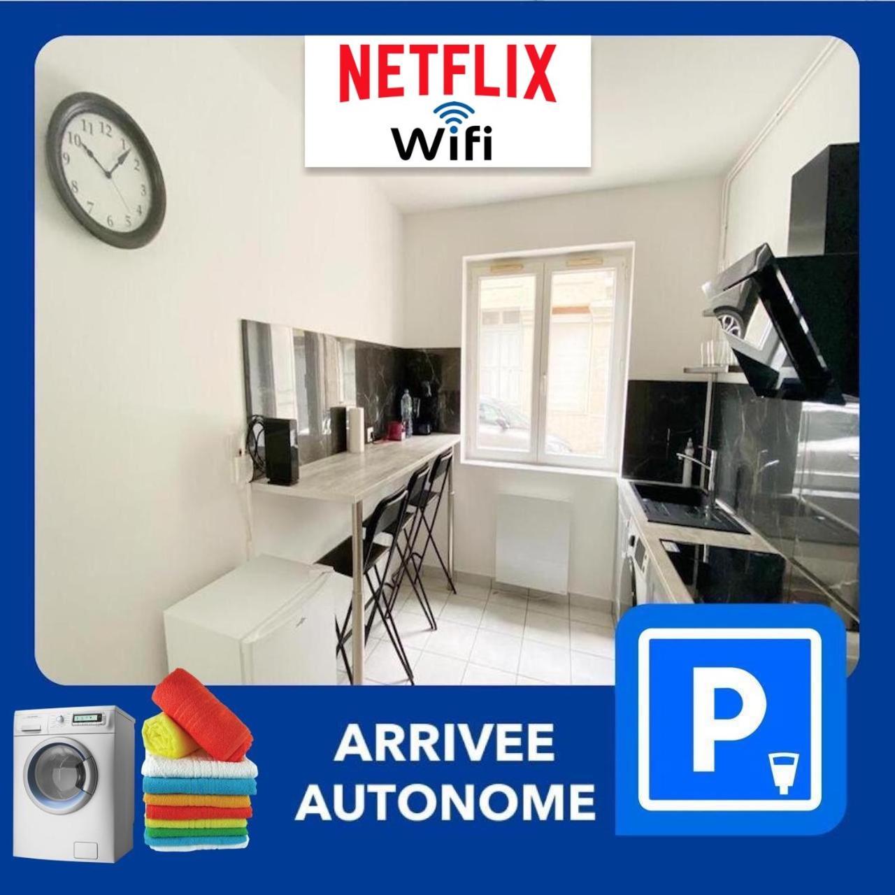 023 Chic & Cosy F1 23M2 Hypercentre Wifi Smart Tv Netflix Leilighet Saint-Etienne  Eksteriør bilde